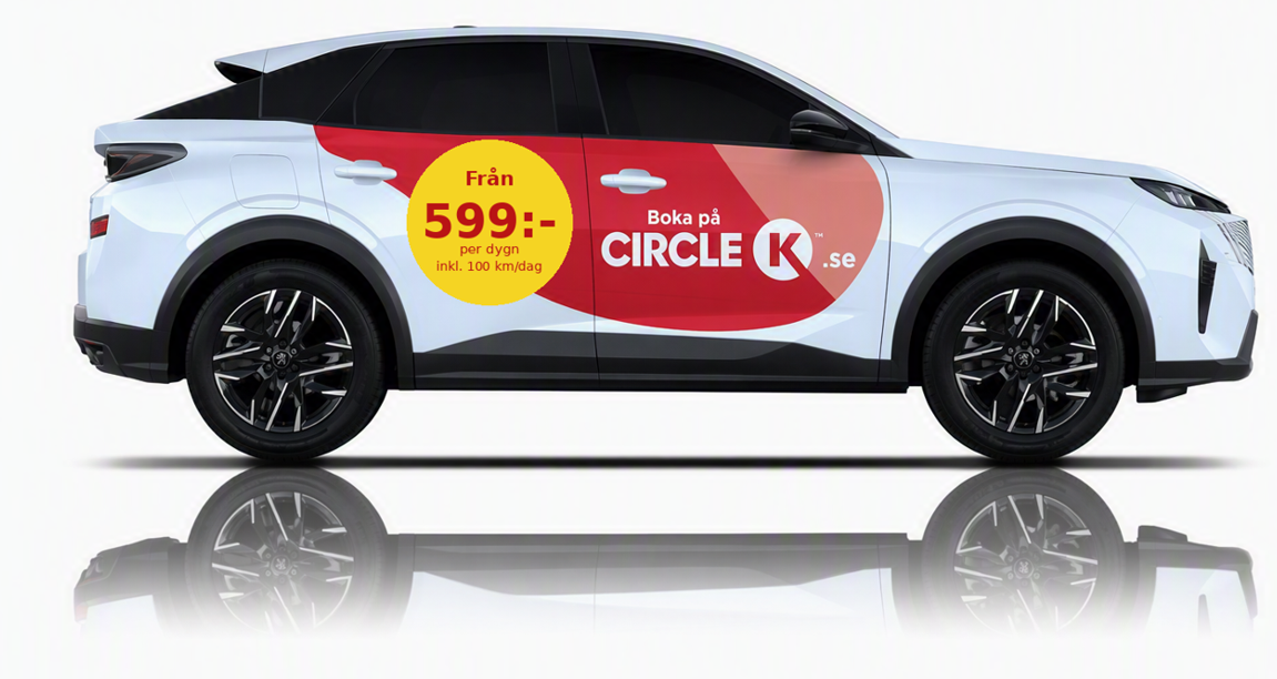 Circle K bil stor