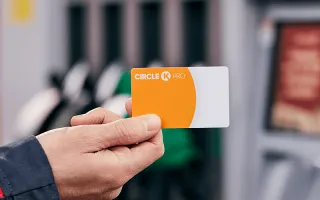 B2B fueling card