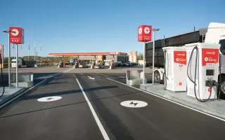 Picture of truck chargers
